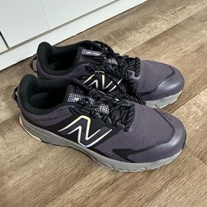 New Balance Dark Purple and Black Running Shoes